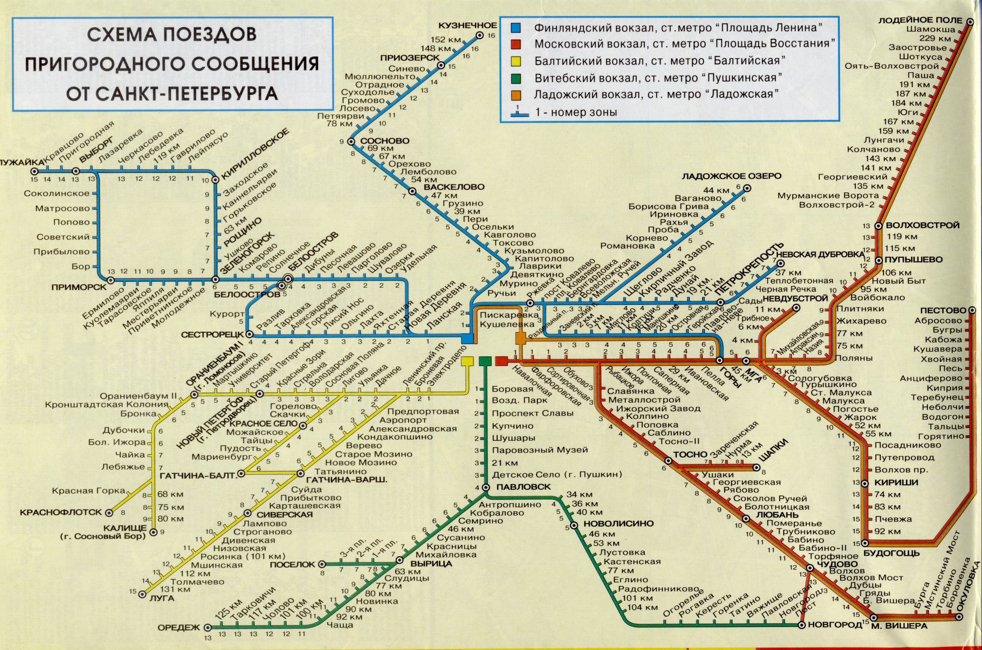 Санкт-Петербургский железнодорожный узел — Википедия